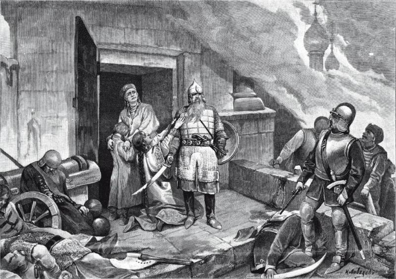 Первое ополчение Прокопия Ляпунова. День за днём, июнь 1611. | Село Исады  на Оке