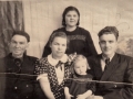 Цепляев М.Ф. и семья Журба. 1957